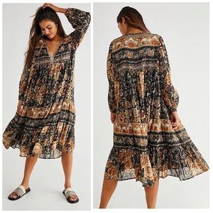 Spell boho mystic dress nightfall XXL
